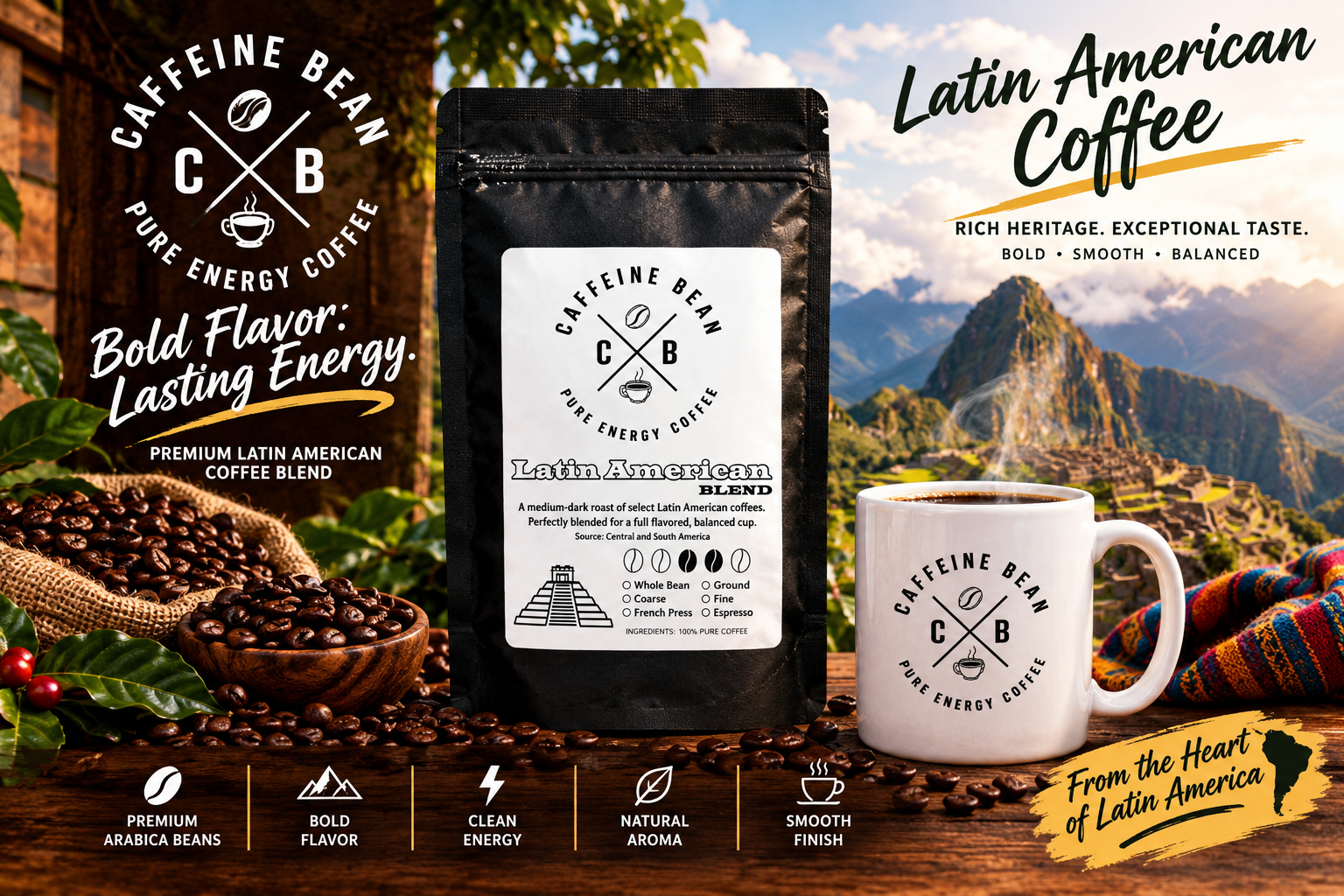 Latin American Coffee Beans